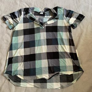 Heimish US Short Sleeve Plaid Shirt Size XL